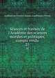 Sances et travaux de l`Acadmie des sciences morales et politiques, compte rendu. 25, 