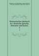 Weimarisches jahrbuch fur deutsche sprache, litteratur und kunst;. 2, Hoffmann von Fallersleben, August Heinrich, 1798-1874, ed,Schade, Oskar, 1826-1906, ed 