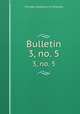 Bulletin. 3, no. 5, Chicago Academy of Sciences 