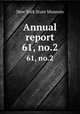 Annual report. 61, no.2, New York State Museum 