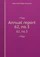 Annual report. 62, no.3, New York State Museum 