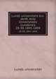 Lunds universitets rs-skrift. Acta Universitatis Lundensis. 28-30, 1891-1894, Lunds universitet 