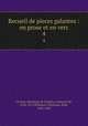 Recueil de pieces galantes : en prose et en vers. 4, La Suze, Henriette de Coligny, comtesse de, 1618-1673,Pellisson-Fontanier, Paul, 1624-1693 