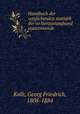 Handbuch der verglichenden statistik der vo?lkerzustandsund staatenkunde, Kolb, Georg Friedrich, 1808-1884 