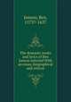 The dramatic works and lyrics of Ben Jonson selected With an essay, biographical and critical, Jonson, Ben, 1573?-1637 