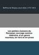 Les petites-maisons du Parnasse; ouvrage comico-litteraire, d