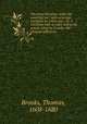 The mute Christian under the smarting rod : with sovereign antidotes for every case : or, A Christian with an olive-leaf in his mouth, when he is under the greatest afflictions ., Brooks, Thomas, 1608-1680 