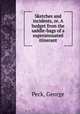 Sketches and incidents, or, A budget from the saddle-bags of a superannuated itinerant, Peck, George 