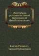 Observations pratiques de Samuel Hahnemann et classification de ses ., Lud de Parseval , Samuel Hahnemann 