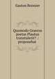 Quomodo Graecos poetas Plautus transtulerit? .: proponebat ., Gaston Boissier 