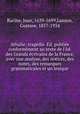 Athalie; tragedie. Ed. publiee conformement au texte de l