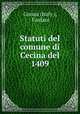 Statuti del comune di Cecina del 1409, Cecina (Italy ), Fanfani 