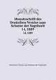Monatsschrift des Deutschen Vereins zum Schutze der Vogelwelt. 14, 1889, Deutscher Verein zum Schutze der Vogelwelt 