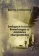 Zoologisch-kritische Bemerkungen zu Aristoteles Thiergeschichte, Ludwig Sonnenburg 