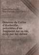 Oeuvres de Collin d