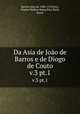 Da Asia de Joo de Barros e de Diogo de Couto. v.3 pt.1, Joao de Barros 