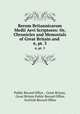 Rerum Britannicarum Medii Aevi Scriptores: Or, Chronicles and Memorials of Great Britain and .. 6, pt. 3, Public Record Office , Great Britain, Great Britain Public Record Office, Scottish Record Office 