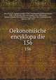 Oekonomische encyklopadie. 156, Johann Georg Kru?nitz 