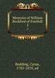 Memoirs of William Beckford of Fonthill. 2, Redding, Cyrus, 1785-1870, ed 