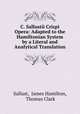 C. Sallustii Crispi Opera: Adapted to the Hamiltonian System by a Literal and Analytical Translation, Sallust, James Hamilton, Thomas Clark 