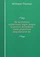 De Aristotelis ezoterikois logos deque Ciceronis Aristotelio more praemissa disputatione de ., Wilhelm Thomas 