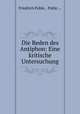 Die Reden des Antiphon: Eine kritische Untersuchung, Friedrich Pahle , Pahle ... 
