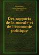 Des rapports de la morale et de l
