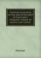 Carmina according to the text of Dindorf et Cycli epici reliqui?: Graece et Latine cum indice ., Homer 