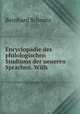 Encyclopadie des philologischen Studiums der neueren Sprachen. With, Bernhard Schmitz 