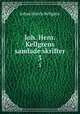 Joh. Henr. Kellgrens samlade skrifter. 3, Johan Henric Kellgren 