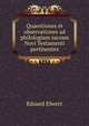 Quaestiones et observationes ad philologiam sacram Novi Testamenti pertinentes, Eduard Elwert 