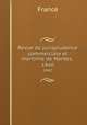 Revue de jurisprudence commerciale et maritime de Nantes, .. 1860, France 