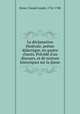 La declamation theatrale, poeme didactique, en quatre chants. Precede d