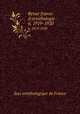 Revue franse d`ornithologie. 6, 1919-1920, Soci ornithologique de France 