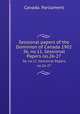 Sessional papers of the Dominion of Canada 1902. 36, no.11, Sessional Papers no.26-27, Canada. Parliament 