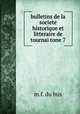 bulletins de la societe historique et litteraire de tournai tone 7, M.F. Du Bus 