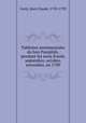 Tablettes sentimentales du bon Pamphile, pendant les mois d