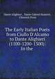 The Early Italian Poets from Ciullo D
