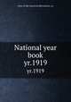 National year book. yr.1919, Sons of the American Revolution. cn 