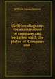 Skeleton diagrams for examination in company and battalion drill, the plates of 