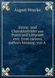 Sitten- und Charakterbilder aus Polen und Lithauen extr. from various authors herausg. von A ., August Woycke 