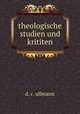 theologische studien und krititen, d. c. ullmann 
