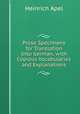 Prose Specimens for Translation Into German, with Copious Vocabularies and Explanations, Heinrich Apel 