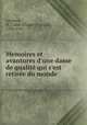 Memoires et avantures d