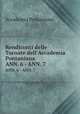 Rendiconti delle Tornate dell`Accademia Pontaniana. ANN. 6 - ANN. 7, 