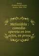 Mefistfela : comedia-opereta en tres actos, en prosa, 