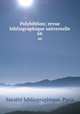 Polybiblion; revue bibliographique universelle. 66, 