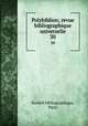 Polybiblion; revue bibliographique universelle. 30, 