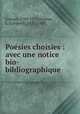 Poesies choisies : avec une notice bio-bibliographique, Derome Gresset 