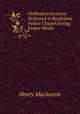 Ordination lectures: Delivered in Riseholme Palace Chapel During Ember Weeks, Henry Mackenzie 